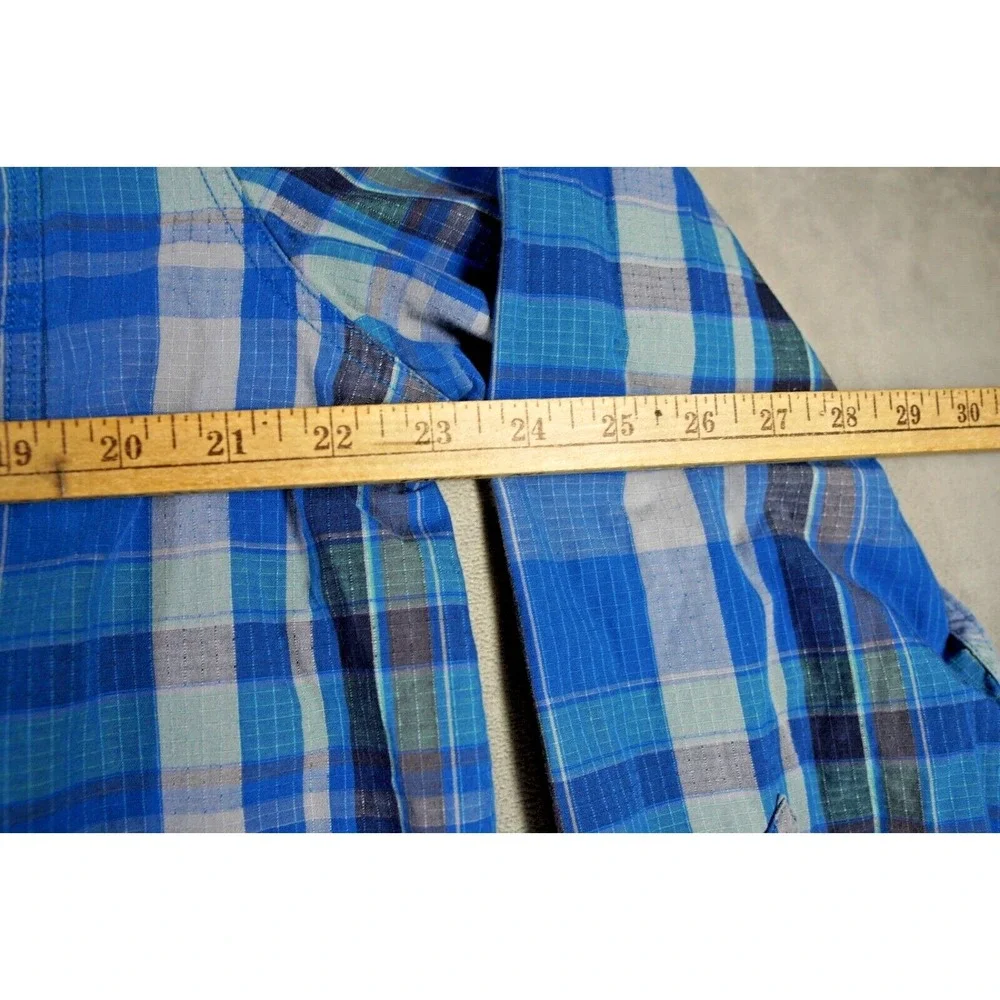The North Face Mens‎ XL Long Sleeve Button Up Shirt Regular Fit Multicolor Plaid